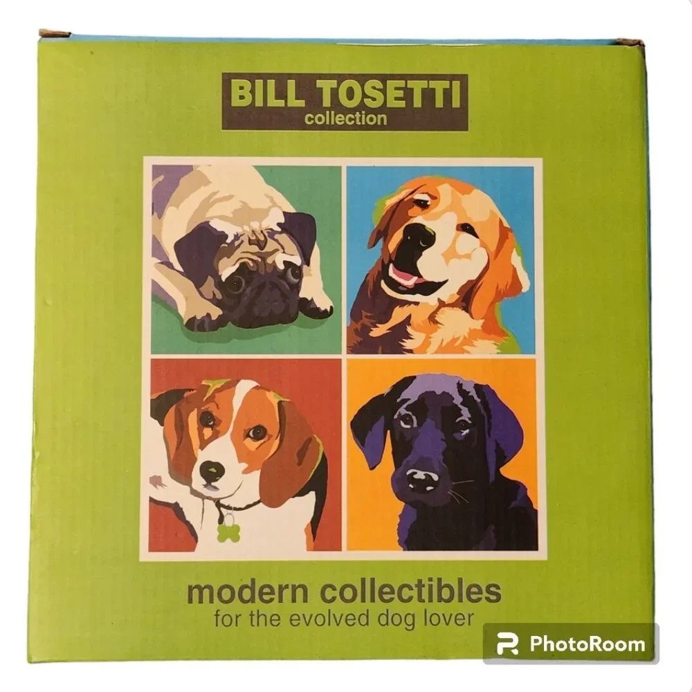Bill Tosetti Black Lab Clock
